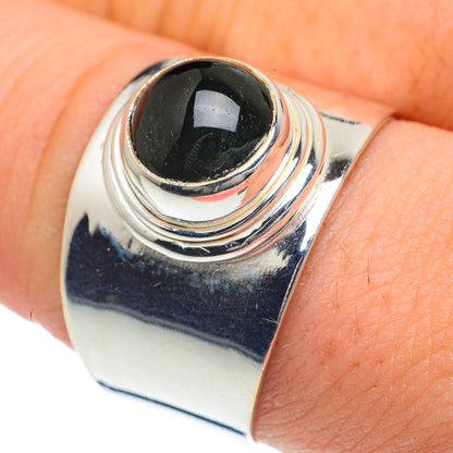 Green Tourmaline Rings handcrafted by Ana Silver Co - RING62233