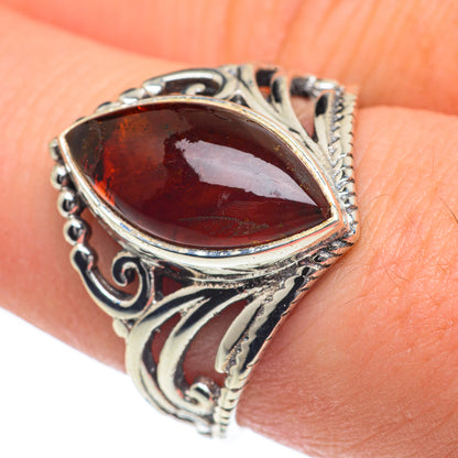 Baltic Amber Rings handcrafted by Ana Silver Co - RING62242
