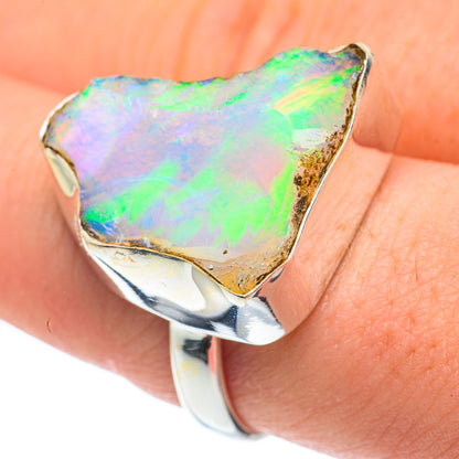 Ethiopian Opal Rings handcrafted by Ana Silver Co - RING62259