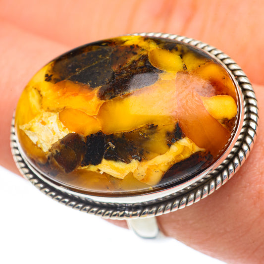Amber Rings handcrafted by Ana Silver Co - RING62270