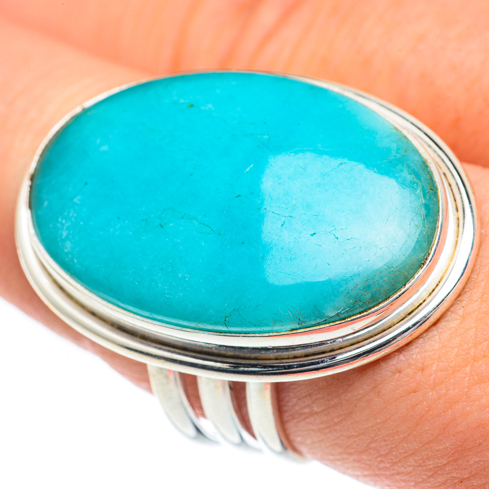 Larimar Rings handcrafted by Ana Silver Co - RING62287