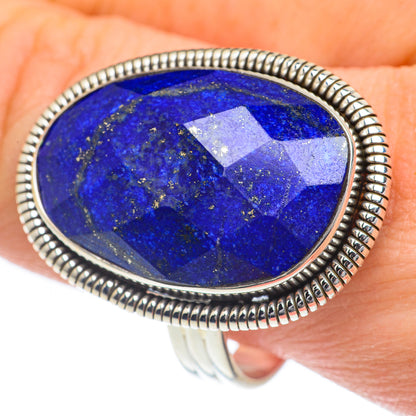 Lapis Lazuli Rings handcrafted by Ana Silver Co - RING62288