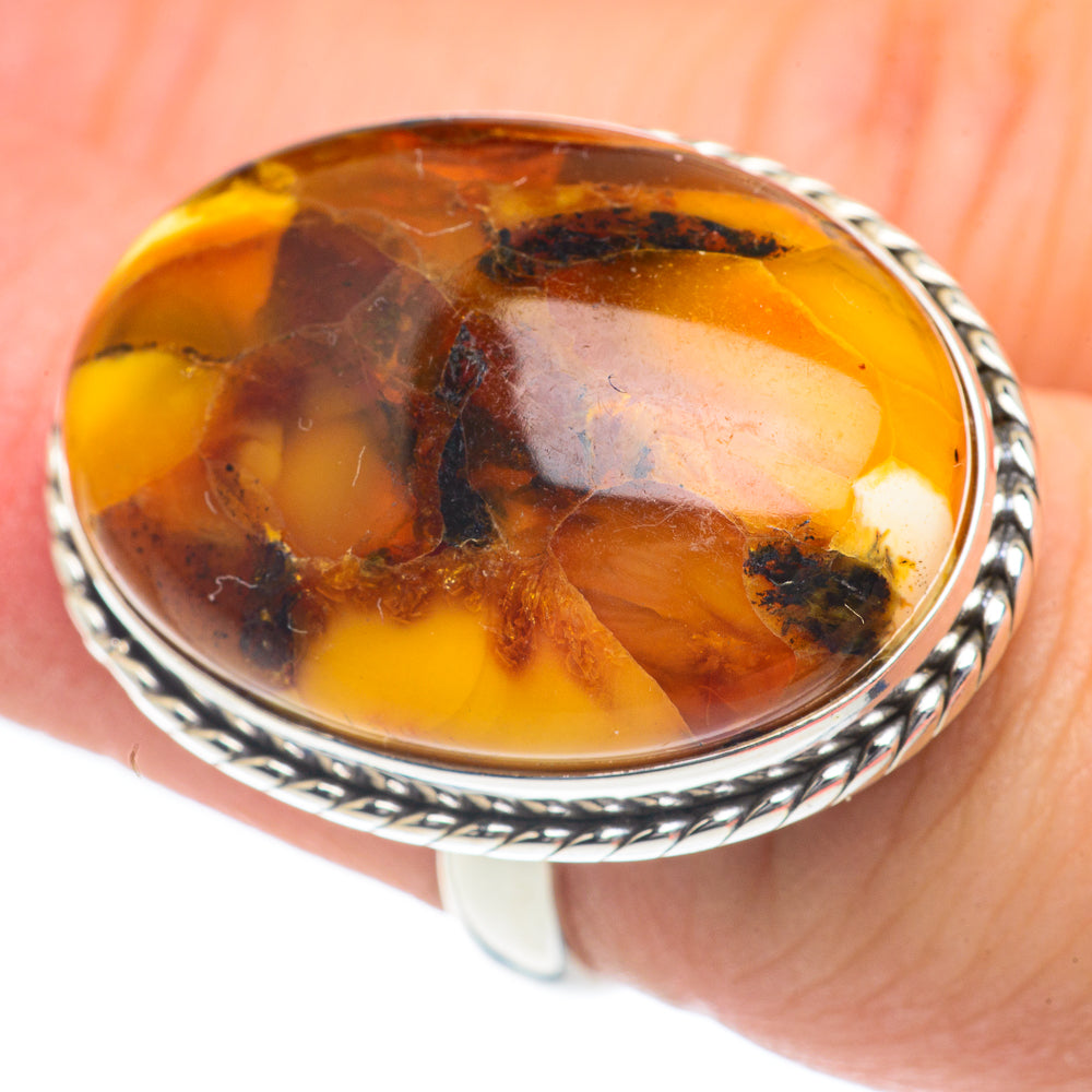 Amber Rings handcrafted by Ana Silver Co - RING62292