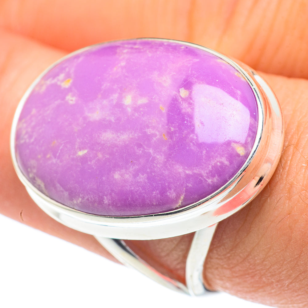 Phosphosiderite Rings handcrafted by Ana Silver Co - RING62301