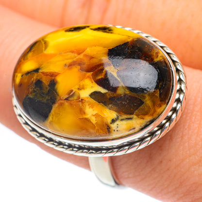 Amber Rings handcrafted by Ana Silver Co - RING62320