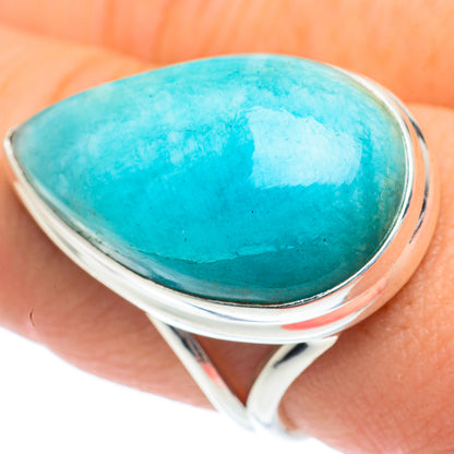Larimar Rings handcrafted by Ana Silver Co - RING62338