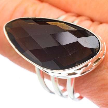 Smoky Quartz Rings handcrafted by Ana Silver Co - RING62343