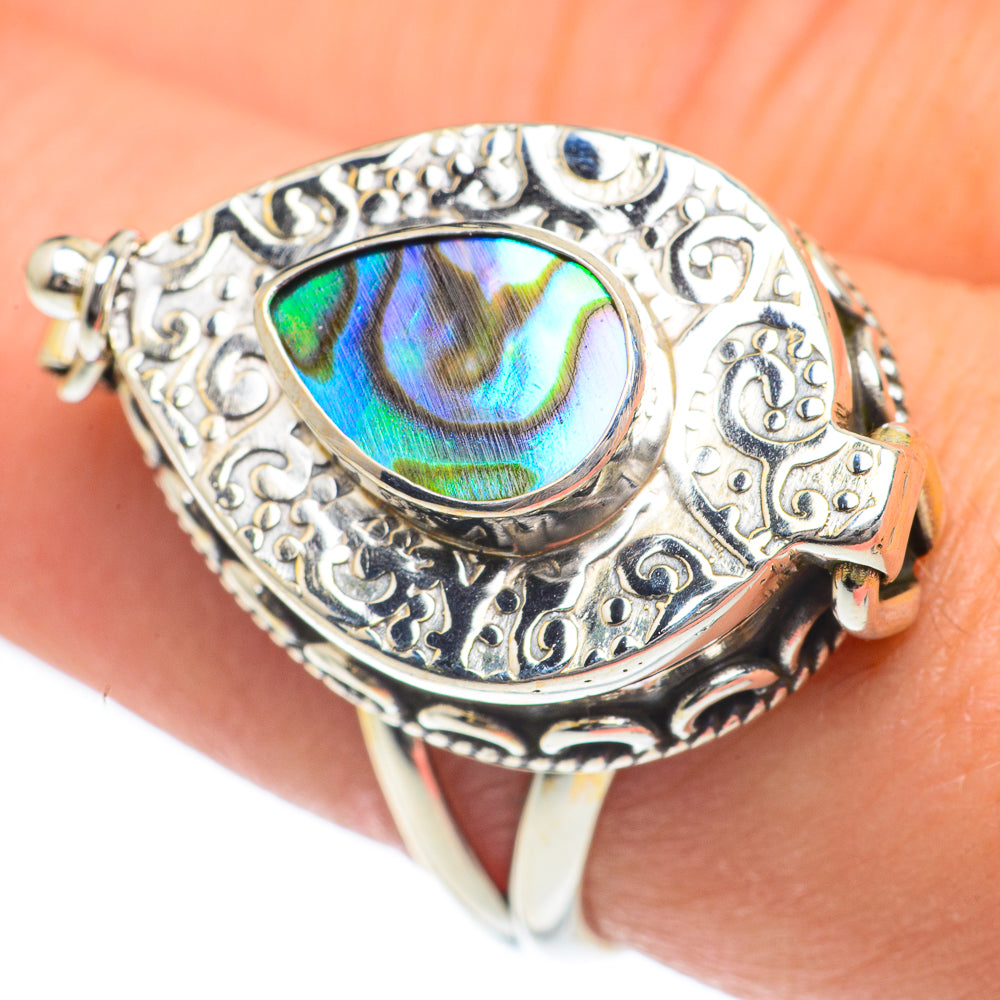 Abalone Shell Rings handcrafted by Ana Silver Co - RING62348