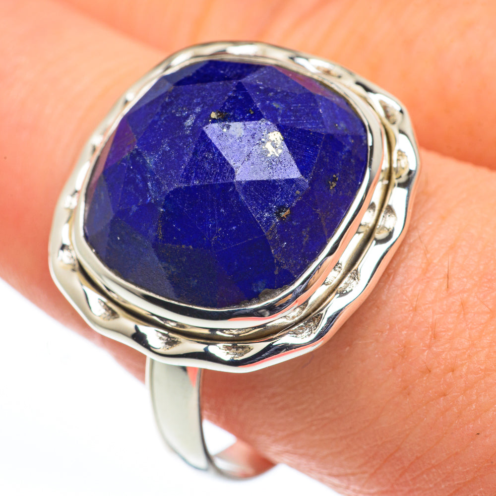 Lapis Lazuli Rings handcrafted by Ana Silver Co - RING62353