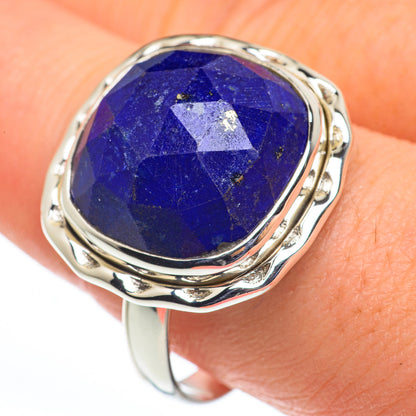 Lapis Lazuli Rings handcrafted by Ana Silver Co - RING62353