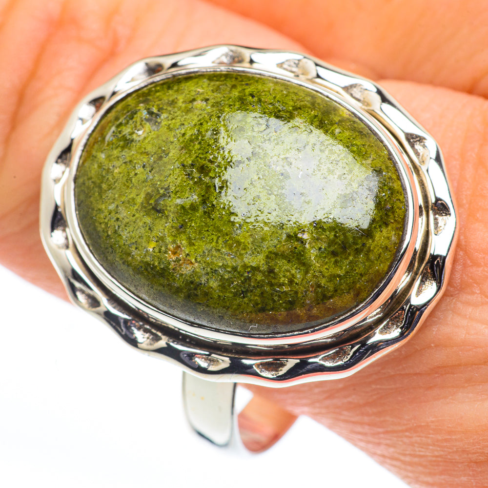 Rainforest Jasper Rings handcrafted by Ana Silver Co - RING62354