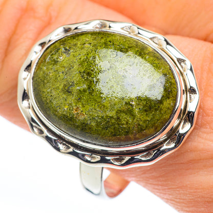 Rainforest Jasper Rings handcrafted by Ana Silver Co - RING62354