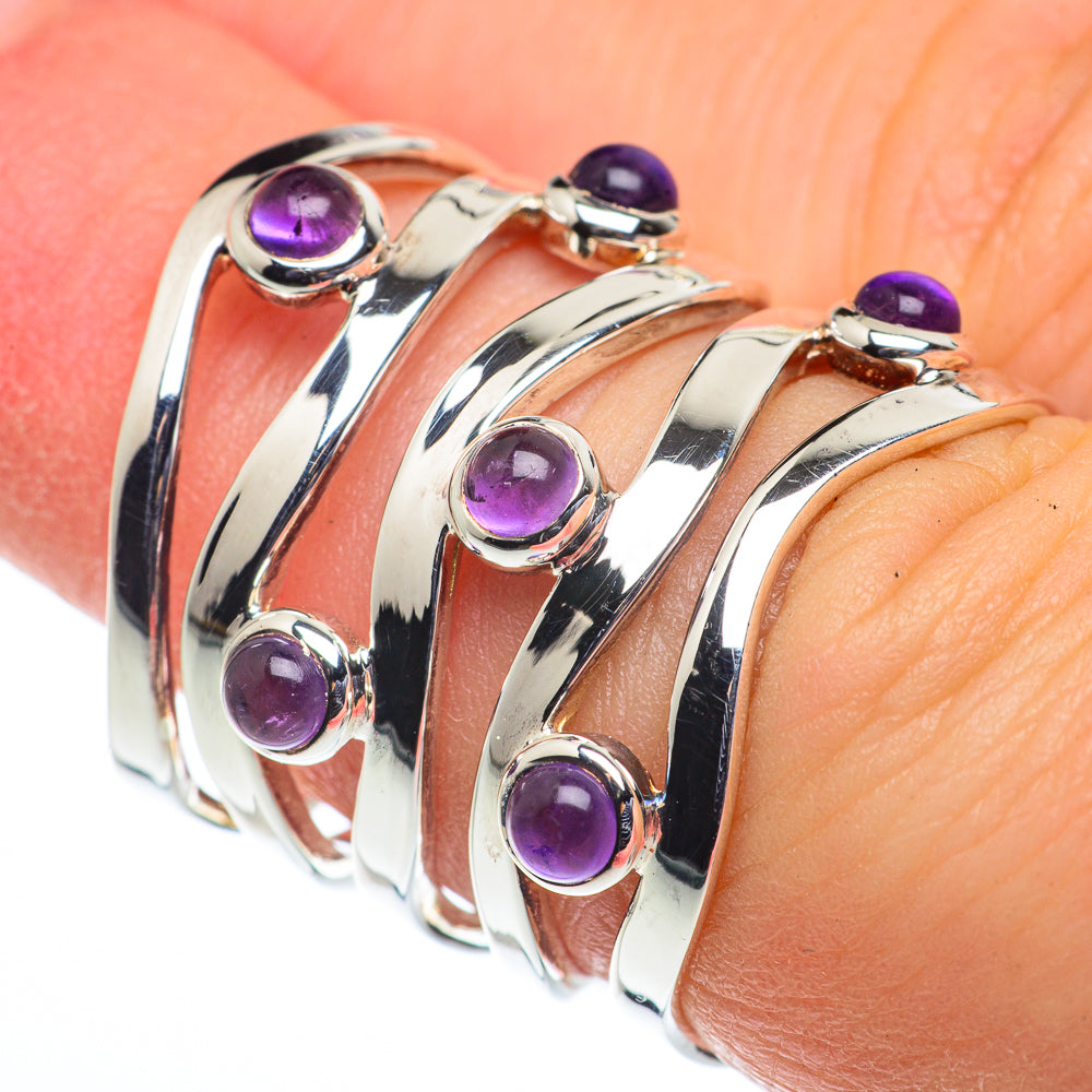 Amethyst Rings handcrafted by Ana Silver Co - RING62371