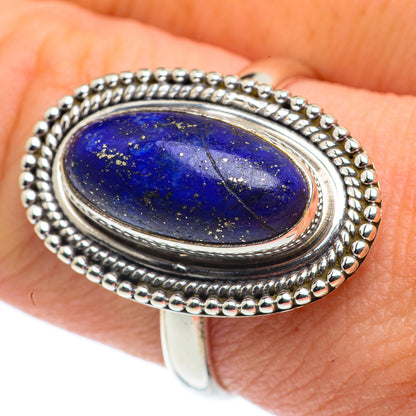 Lapis Lazuli Rings handcrafted by Ana Silver Co - RING62389