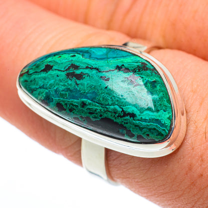 Chrysocolla Rings handcrafted by Ana Silver Co - RING62394