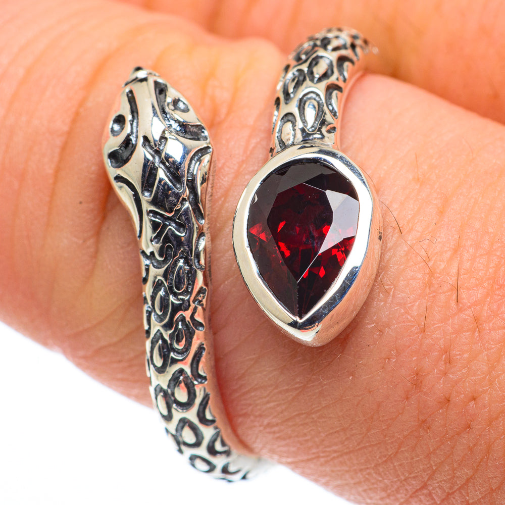 Garnet Rings handcrafted by Ana Silver Co - RING62407