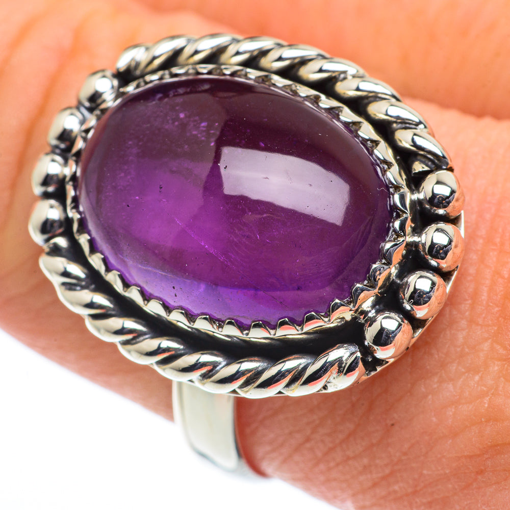 Amethyst Rings handcrafted by Ana Silver Co - RING62408