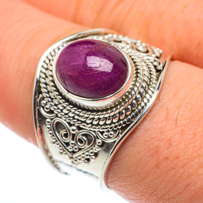 Ruby Rings handcrafted by Ana Silver Co - RING62436