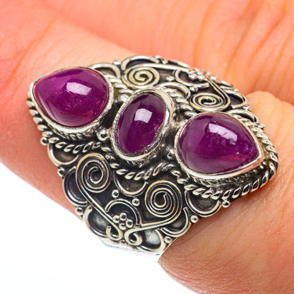 Ruby Rings handcrafted by Ana Silver Co - RING62437