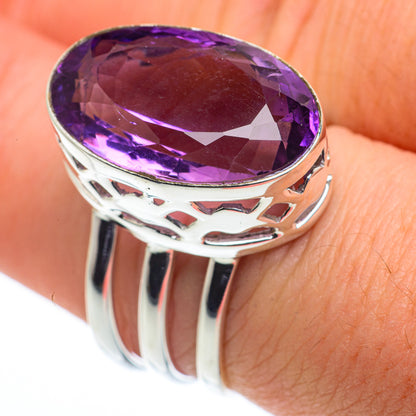 Amethyst Rings handcrafted by Ana Silver Co - RING62439