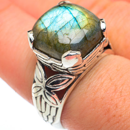 Labradorite Rings handcrafted by Ana Silver Co - RING62447
