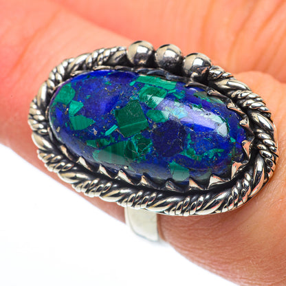 Azurite Rings handcrafted by Ana Silver Co - RING62448