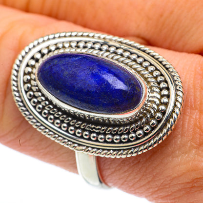 Lapis Lazuli Rings handcrafted by Ana Silver Co - RING62482