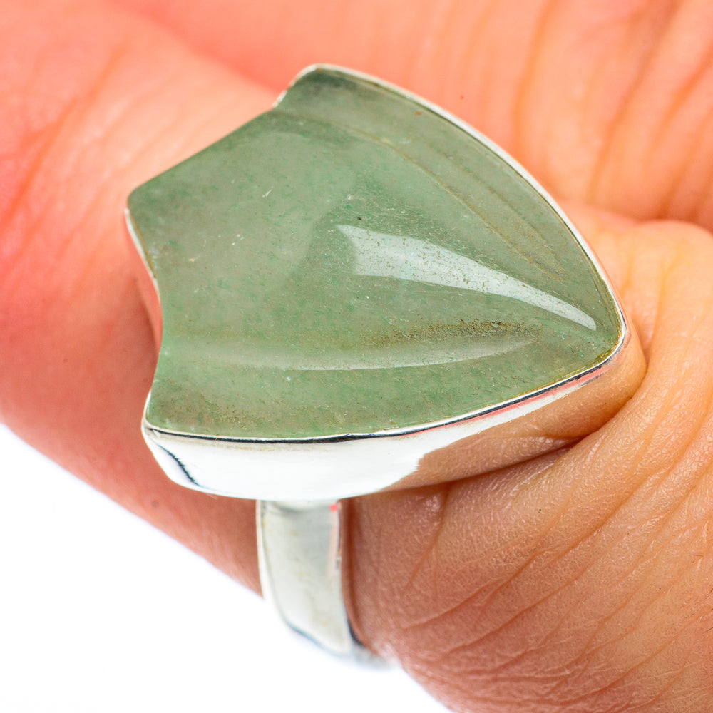 Prehnite Rings handcrafted by Ana Silver Co - RING62486