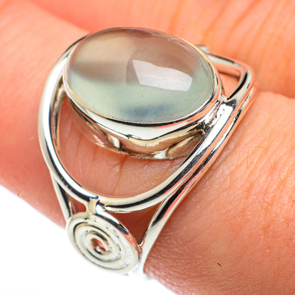 Aqua Chalcedony Rings handcrafted by Ana Silver Co - RING62488