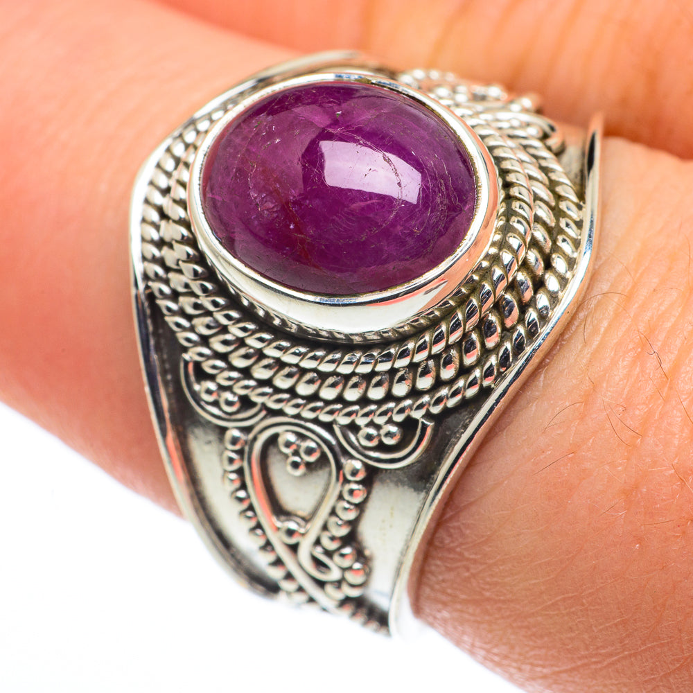 Ruby Rings handcrafted by Ana Silver Co - RING62498