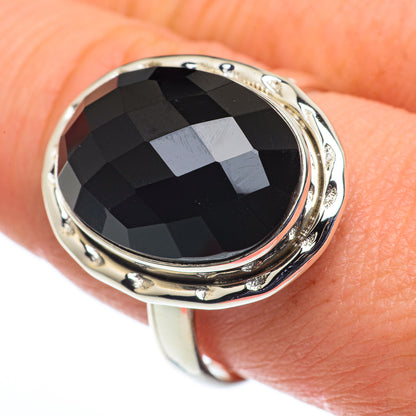 Black Onyx Rings handcrafted by Ana Silver Co - RING62505