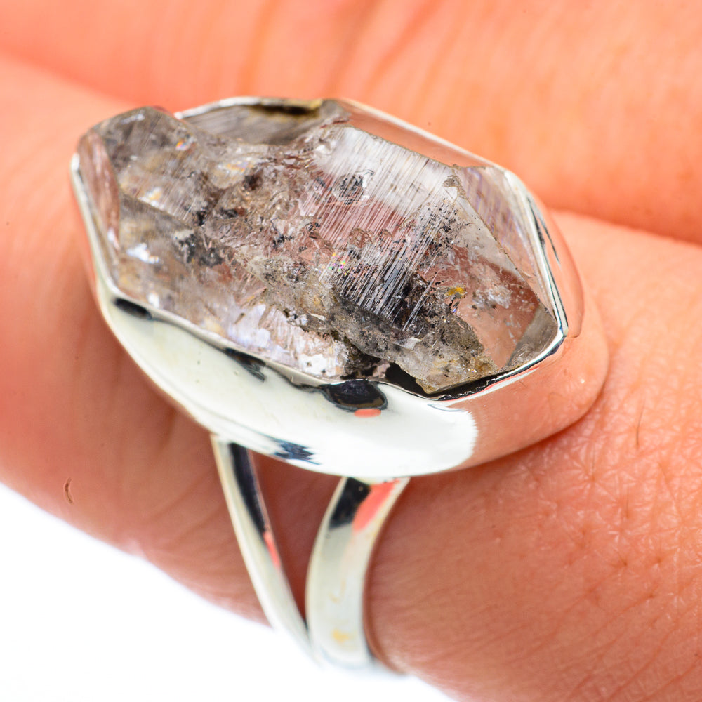 Herkimer Diamond Rings handcrafted by Ana Silver Co - RING62507