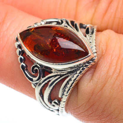 Baltic Amber Rings handcrafted by Ana Silver Co - RING62527