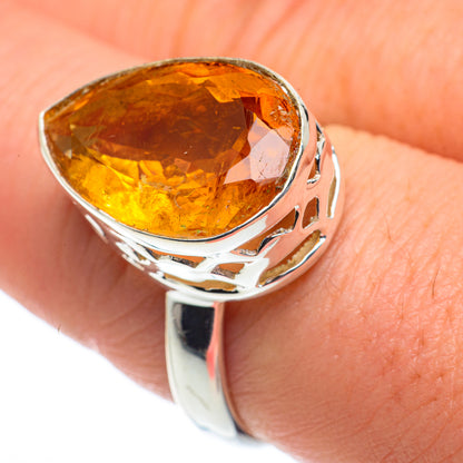 Citrine Rings handcrafted by Ana Silver Co - RING62548