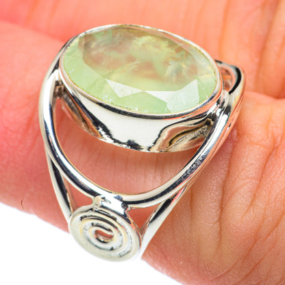 Prehnite Rings handcrafted by Ana Silver Co - RING62568
