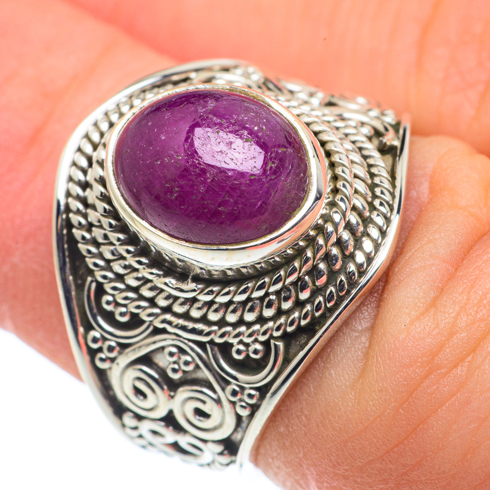Ruby Rings handcrafted by Ana Silver Co - RING62581