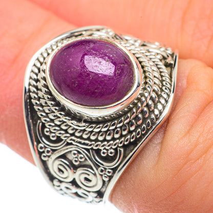 Ruby Rings handcrafted by Ana Silver Co - RING62581