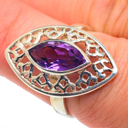 Amethyst Rings handcrafted by Ana Silver Co - RING62586