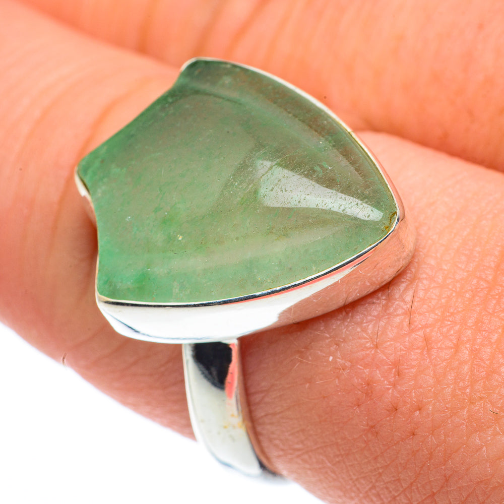 Prehnite Rings handcrafted by Ana Silver Co - RING62596