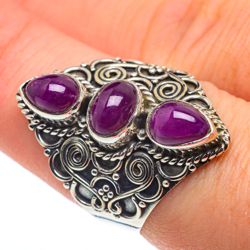Ruby Rings handcrafted by Ana Silver Co - RING62606