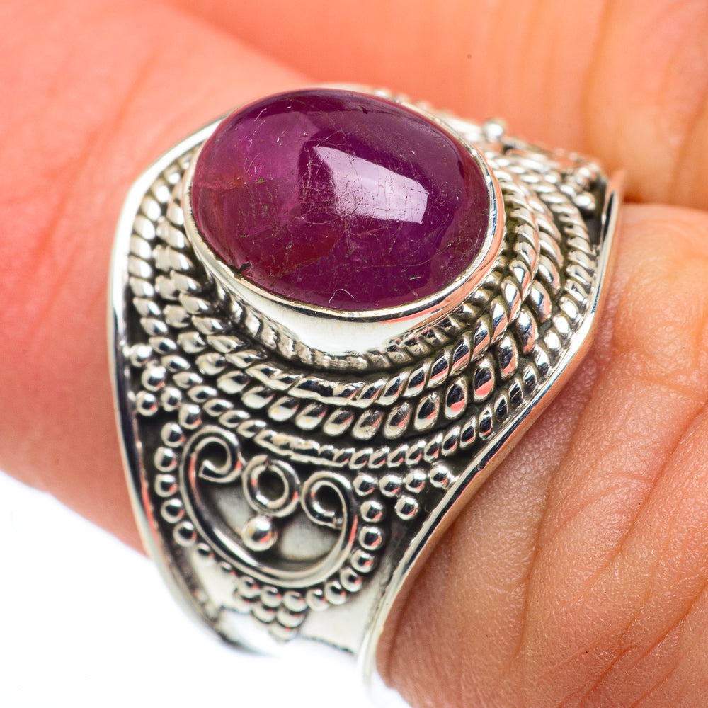 Ruby Rings handcrafted by Ana Silver Co - RING62607