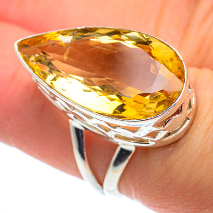 Citrine Rings handcrafted by Ana Silver Co - RING62628