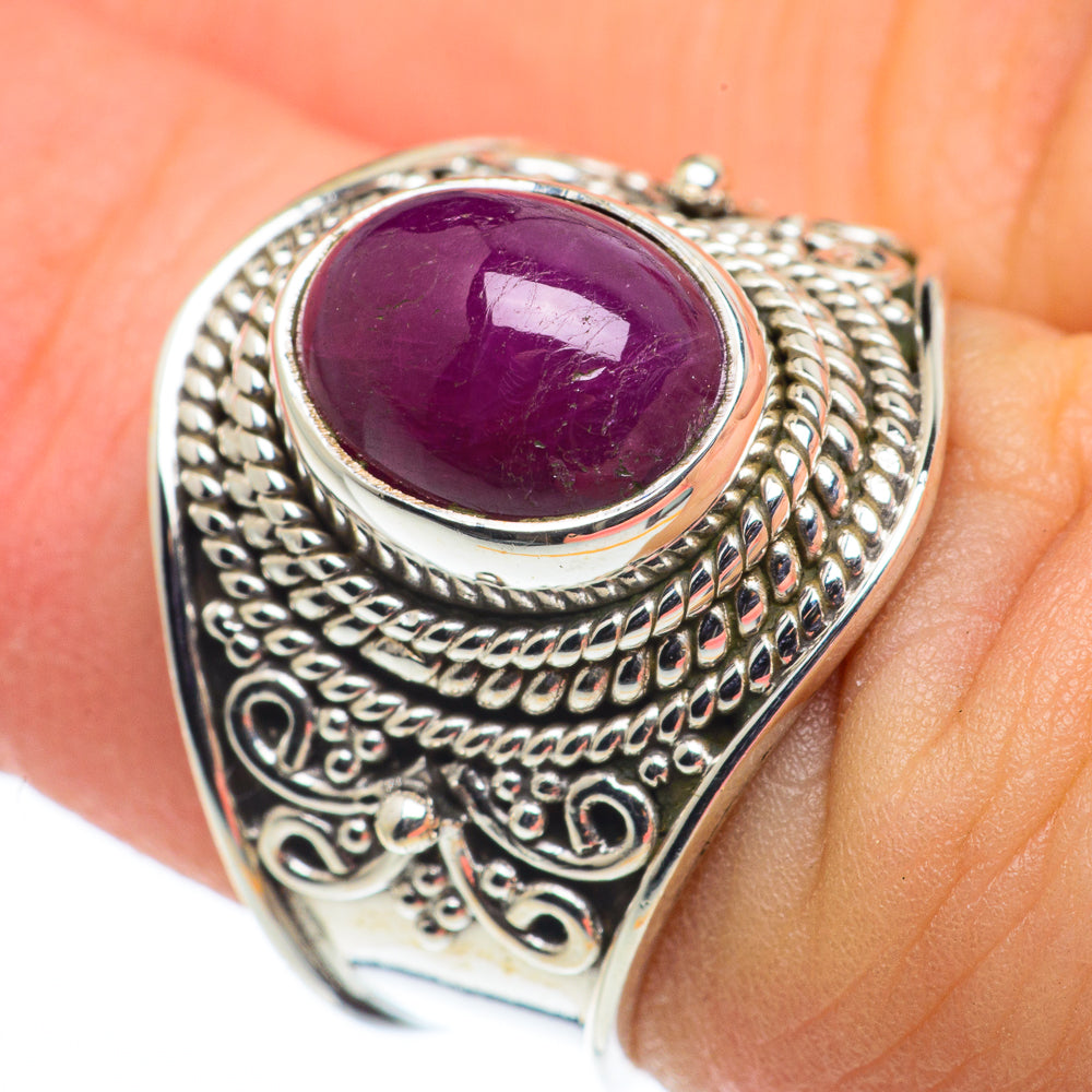Ruby Rings handcrafted by Ana Silver Co - RING62631