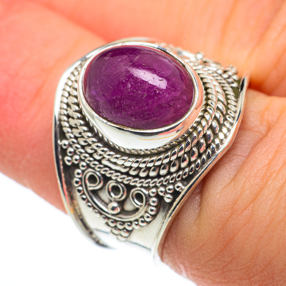 Ruby Rings handcrafted by Ana Silver Co - RING62635