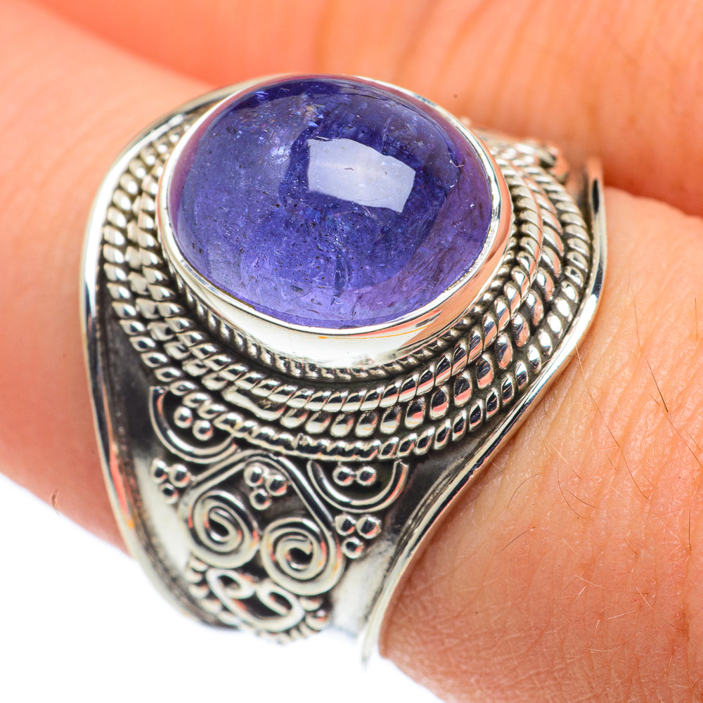 Tanzanite Rings handcrafted by Ana Silver Co - RING62637