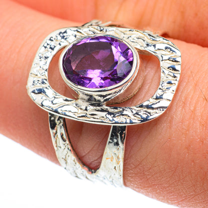 Amethyst Rings handcrafted by Ana Silver Co - RING62640