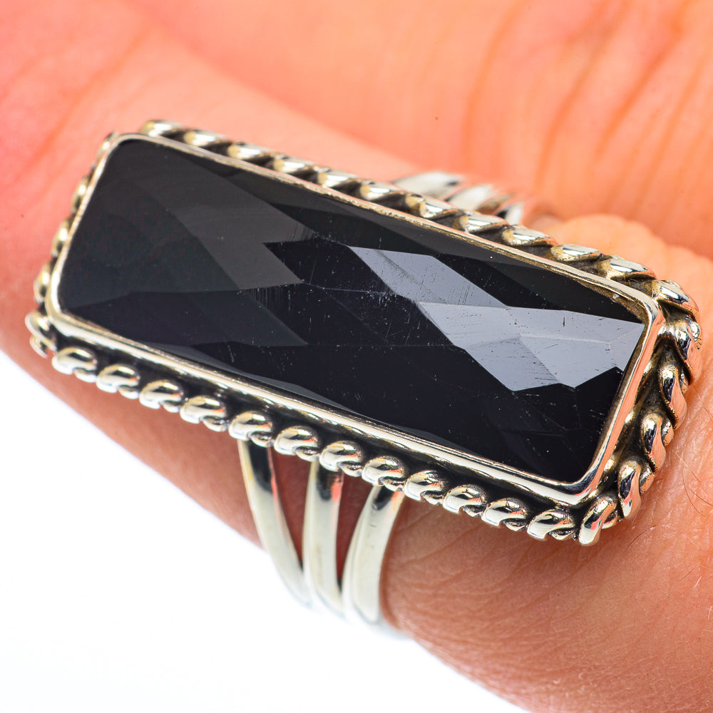 Black Onyx Rings handcrafted by Ana Silver Co - RING62670