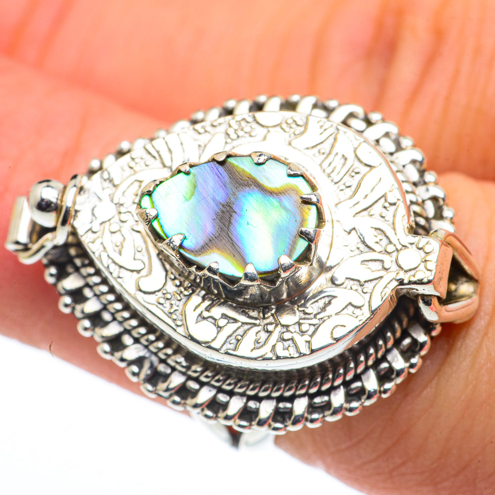 Abalone Shell Rings handcrafted by Ana Silver Co - RING62674