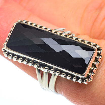 Black Onyx Rings handcrafted by Ana Silver Co - RING62693
