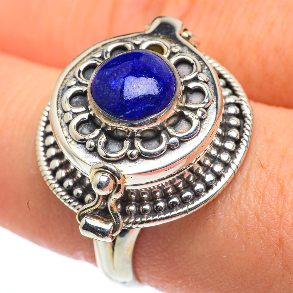 Lapis Lazuli Rings handcrafted by Ana Silver Co - RING62700